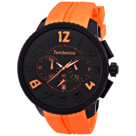 Tendence Gulliver Round Chrono Orange 10ATM XXL