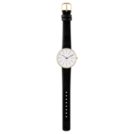 Arne Jacobsen Bankers Damenuhr Medium Gold 53107-1601G - 34mm