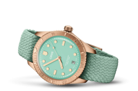 Oris Divers Sixty-Five Cotton Candy Bronze Green Unisex Horloge 38mm