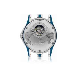 Edox Grand Ocean Open Heart Automatic Herenhorloge 41 mm