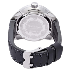 Tendence Swiss Made Horloge Steel Grey 10ATM XXL