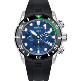 Edox Class 1 Chrono-Offshore Herenhorloge Sharkman 10241 TIV BUIN 100 ATM