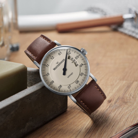 Meistersinger Vintago Horloge Automaat Ivoor VT903 - 38mm