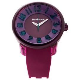 Tendence Fantasy Horloge Purple & Pink XXL