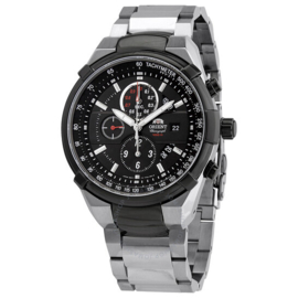 Orient Leader Chronograaf Herenhorloge 44mm FTT0J002B