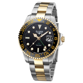 Elysee GMT Pro 80610 Automatic Ceramic Herenhorloge 40mm