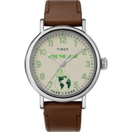 Timex X Peanuts - Snoopy Take Care TW2V32800 Indiglo Herenhorloge - 40mm