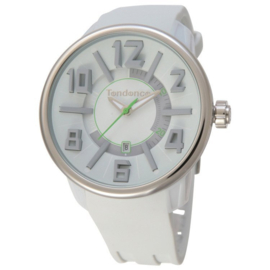 HorlogeOUTLET Tendence G-47 Horloge White XL aanbieding