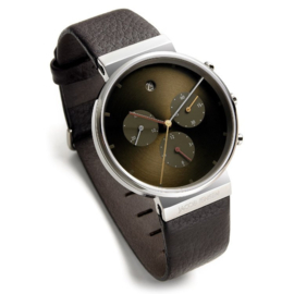 Jacob Jensen Chrono 604 Titanium Horloge 37 mm