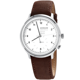 Mondaine Helvetica Regular Dual Time Horloge 40 mm