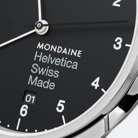 Mondaine Helvetica Regular Uhr 40 mm