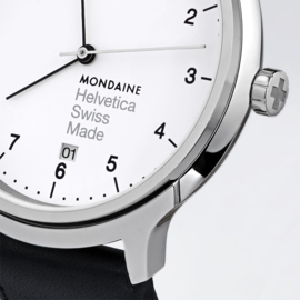 Mondaine Helvetica No.1 Regular Damenuhr 33 mm