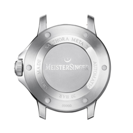 Meistersinger Salthora Meta X Transparent  X Albanu Limited Edtion Automaat 200M - 43mm