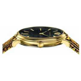 Versace V-Circle Dameshorloge Saffier 38mm VBP130017