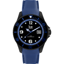 Ice Watch ICE Steel Black Blue Herrenuhr 44mm