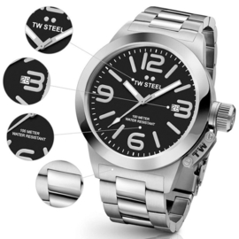 TW Steel CB401 Canteen Bracelet Horloge 40mm