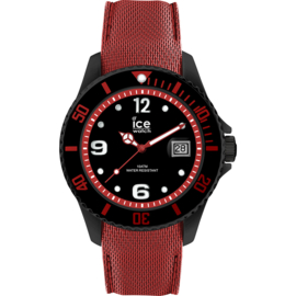 Ice Watch ICE Steel Black Red Herrenuhr 44mm