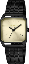 Esprit Cube Dames Gold  horloge 29 mm