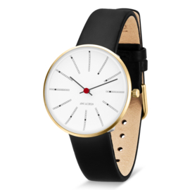 Arne Jacobsen Bankers Damenuhr Medium Gold 53107-1601G - 34mm