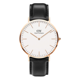 Daniel Wellington Classic Sheffield Rosé Goud Dameshorloge 36mm