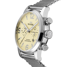 TW Steel MB03 Maverick Bracelet Chronograaf Horloge 45mm
