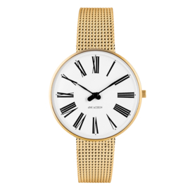 Arne Jacobsen Roman Damenuhr Medium Gold 53307-1609 - 34mm