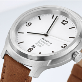 Mondaine Helvetica No.1 Bold Uhr 43 mm