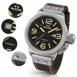 TW Steel CS36 Canteen XL Automatic Uhr 50mm