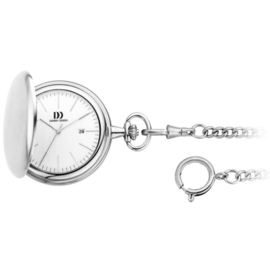 Danish Design Taschenuhr Savonet Datum 47mm