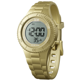 Ice Watch Ice Digit Digitaal Kinderhorloge Gold Metallic 35mm