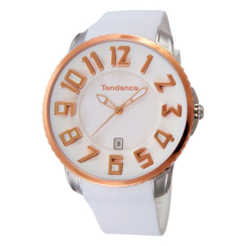 Tendence Gulliver Slim Horloge Steel Rose 10ATM XL