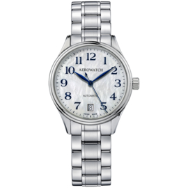 Aerowatch Les Grandes Classiques Swiss Made Automatic Dameshorloge 35mm