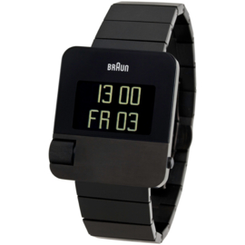 Braun Prestige Digital  Horloge 37 x 42mm Zwart - BN0106BKBTG