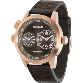 Sector Dual Time Herenuhr 48mm