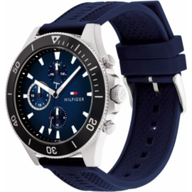 Tommy Hilfiger Larson Herenhorloge Staal 46mm