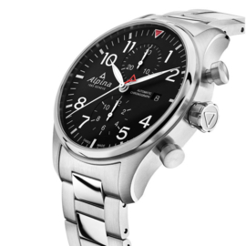 Alpina Startimer Pilot Swiss Made Automatic Uhr 45mm