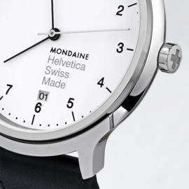 Mondaine Helvetica Regular Uhr 40 mm