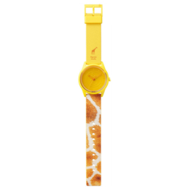 Q&Q Smile Solar Red List Giraffe Uhr 40mm