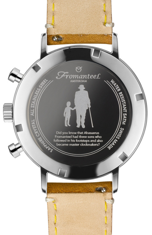Fromanteel Horloge Generations Chrono Black 42mm Fromanteel