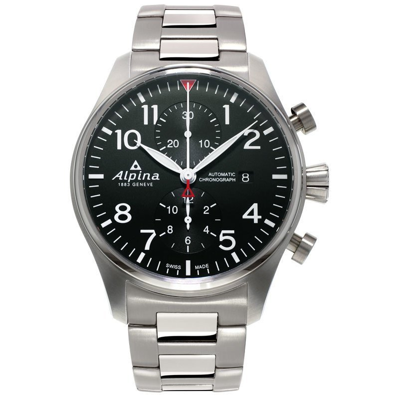 Alpina Startimer Pilot Swiss Made Automatic Uhr 45mm