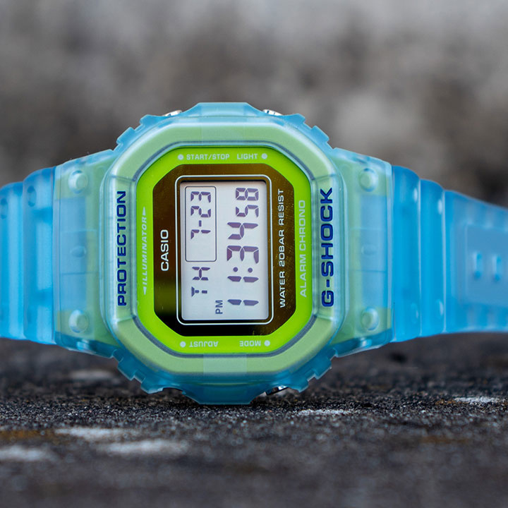 Kosten Per Aan het water Casio G-Shock Special Color Horloge DW-5600LS-2ER 43mm | Casio & G-Shock |  HorlogeOUTLET.nl