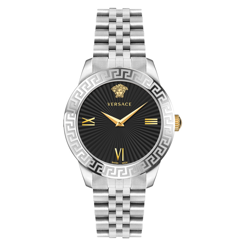 Versace Greca Signature Uhr Saphir 38mm | Versace | horlogeoutlet