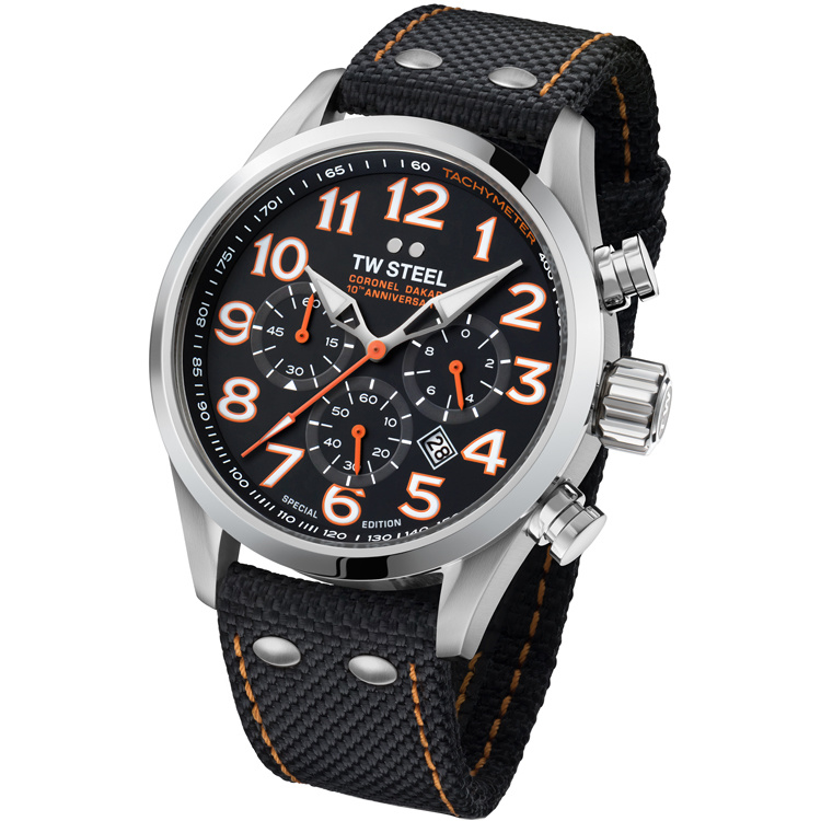 TW Steel TW963 Volante Dakar Edition Chronograaf 48mm | TW Steel |  HorlogeOUTLET.nl