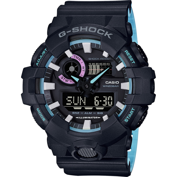 Factuur gezantschap Gorgelen Casio G-Shock Horloge GA-700PC-1AER 53mm | Casio & G-Shock |  HorlogeOUTLET.nl