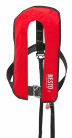 Besto reddingsvest  Inflatable 165N  in rood, zwart of blauw