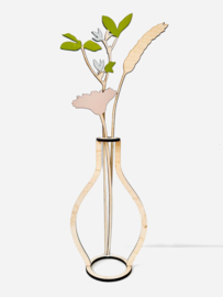 Vaasje met bloemen 03