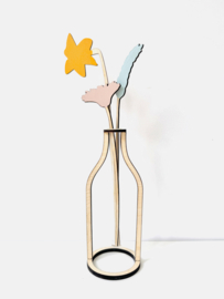 Vaasje met bloemen 05