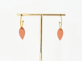 Else oorhangers blue- coral