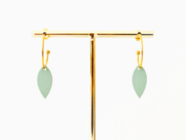 Else oorhangers lavender- sage