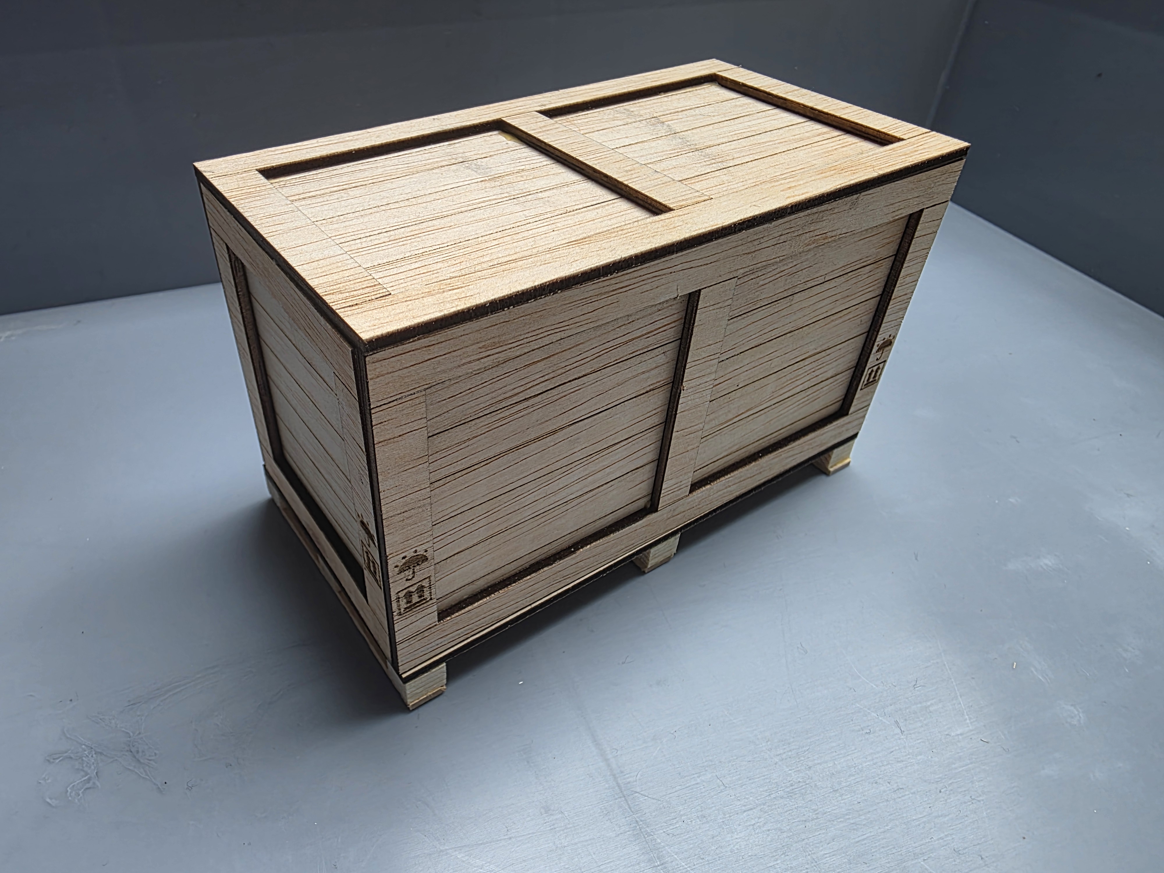 Houten Kist Large